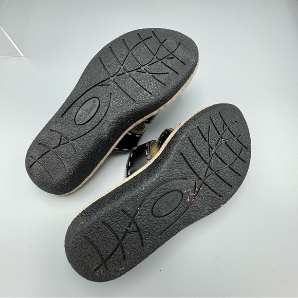 Cobbie Cuddlers Womens Bailey Slip On BLack Leather Upper Sandals Size 8.5 Wide - Picture 8 of 9